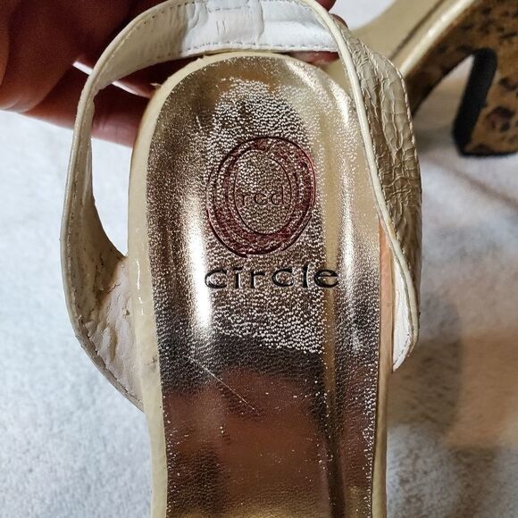 Red Circle Leopard Chunky Platform - Picture 7 of 14